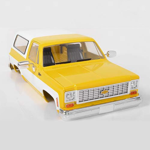 하비몬[선주문필수] [#Z-B0152 ■] [완제품] 1/10 Chevrolet Blazer K5 Hard Body Complete Set (휠베이스 287mm｜Yellow)[상품코드]RC4WD