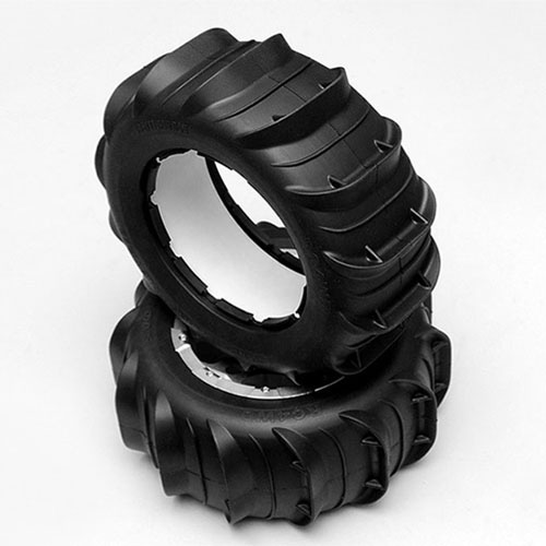 하비몬[Z-T0008] (2개입] Sand Storm Tires Paddle Tires for HPI Baja 5T (Rear) (크기 193 x 76mm)[상품코드]RC4WD