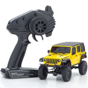 하비몬[#32521Y] 1/24 Mini-Z 4x4 MX-01 R/S Jeep Wrangler Rubicon (Yellow) (교쇼 미니지 4x4 랭글러 루비콘)[상품코드]KYOSHO
