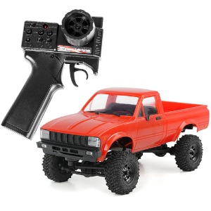 하비몬[#Z-RTR0053] [완제품 + 조종기｜레진바디] RC4WD 1/24 Trail Finder 2 RTR W/ Mojave II Hard Body Set (Red) &amp; 2.4GHz Radio[상품코드]RC4WD