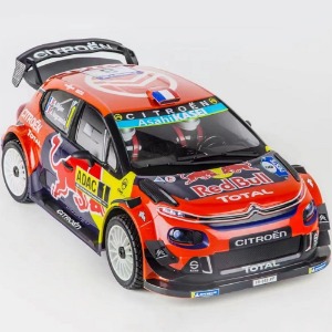 하비몬[선주문｜6월 발송예정] [#Km WRC C3] 1/7 WRC Citroen C3 Rally Car (Red Bull) with Light Set[상품코드]TRACTION HOBBY