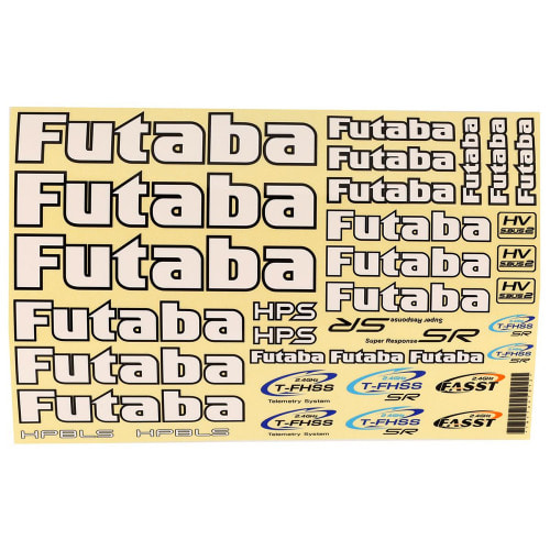 하비몬[EBB1179] Futaba Decal Sheet (Surface)[상품코드]FUTABA